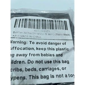 SelfTek 30Pcs DIY Mirror Stickers Removable Adhensive Wall Stickers Decals for H